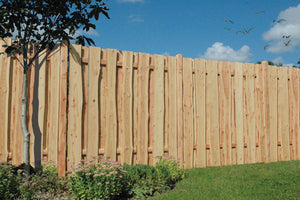 Zaun "Ponderosa" aus roher Lärche - FREESE Holz 