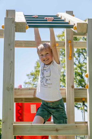 BLUE RABBIT Spielturm Crossfit - FREESE Holz 